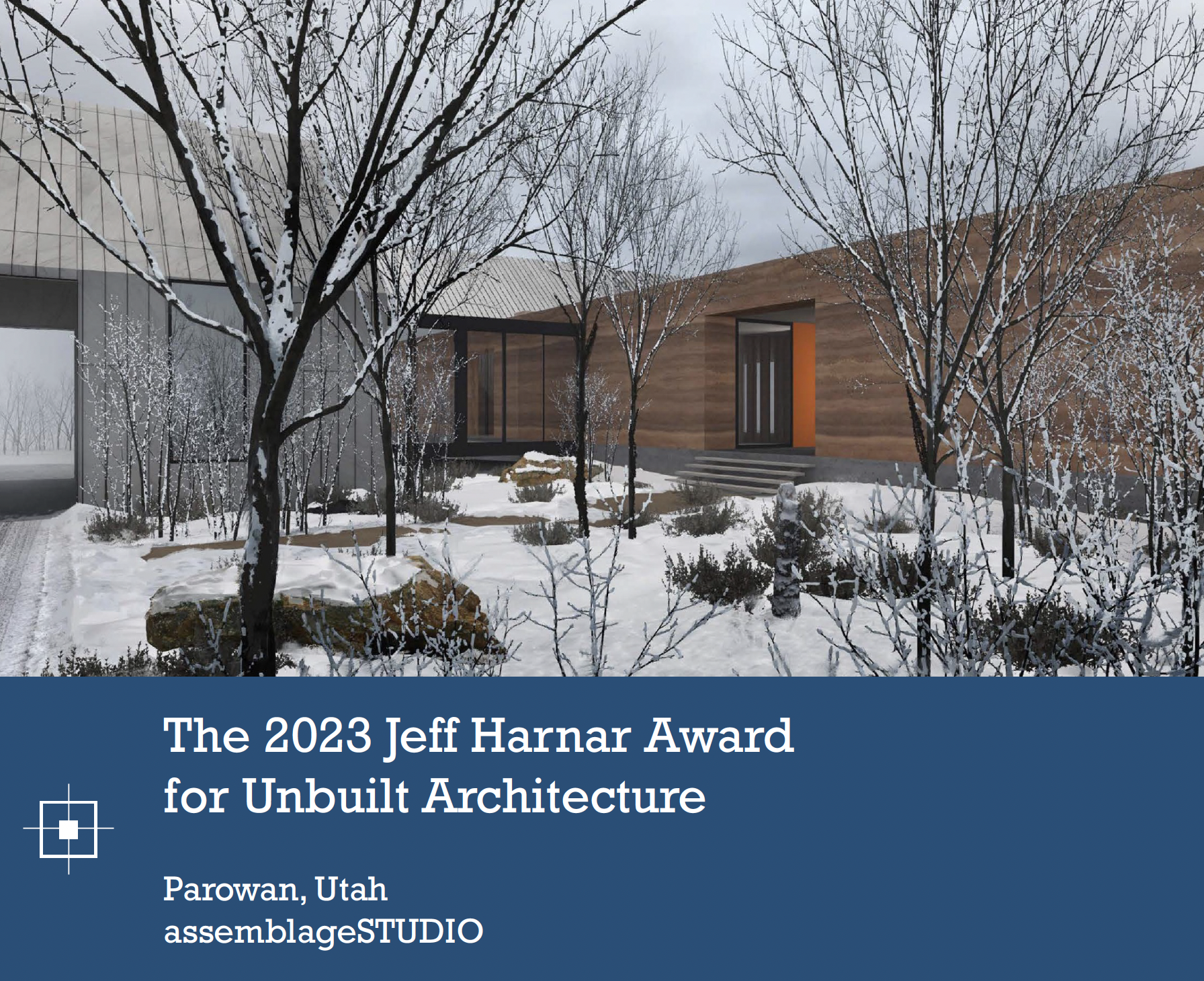 details of the 2023 jeff harnar award for unbuilt architecture