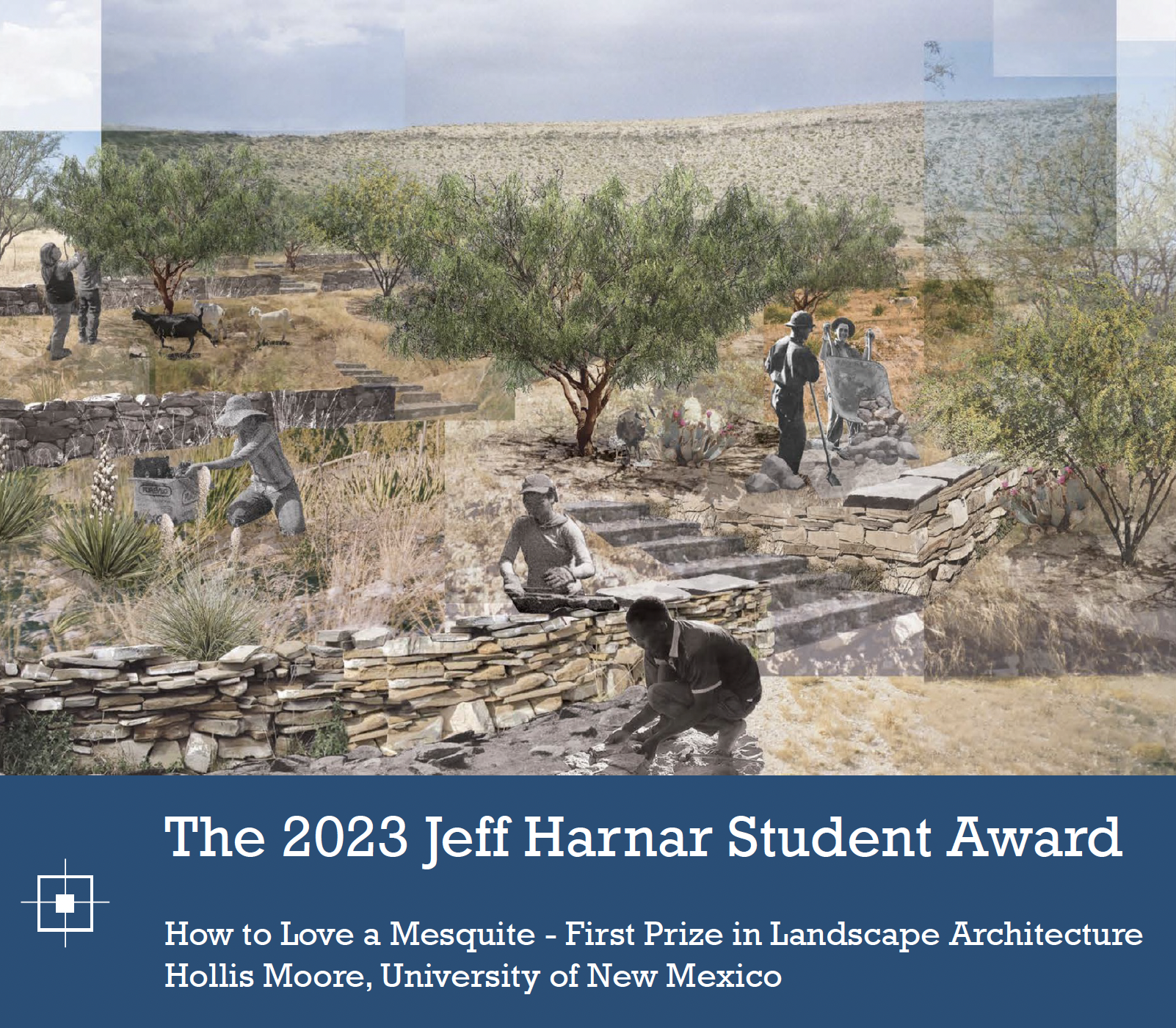 details of the 2023 jeff harnar student award for landscape architecture