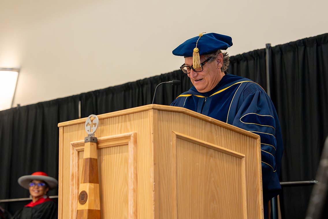 Graduation ceremony photo