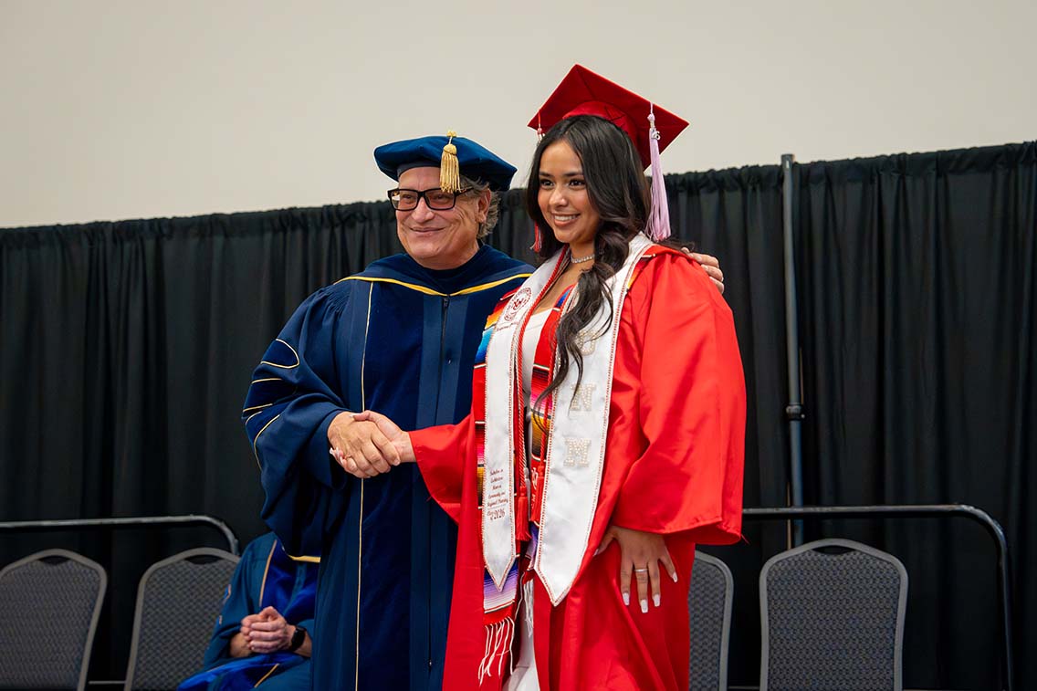 Graduation ceremony photo