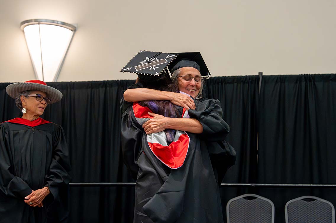 Graduation ceremony photo