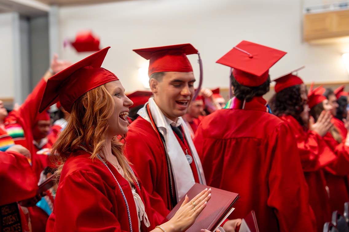 Graduation ceremony photo