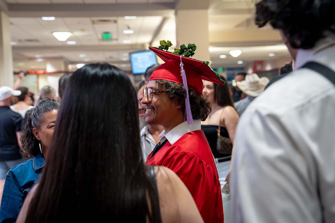 Graduation ceremony photo