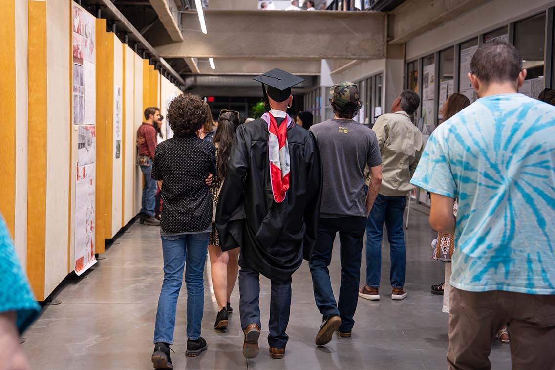 Graduation ceremony photo