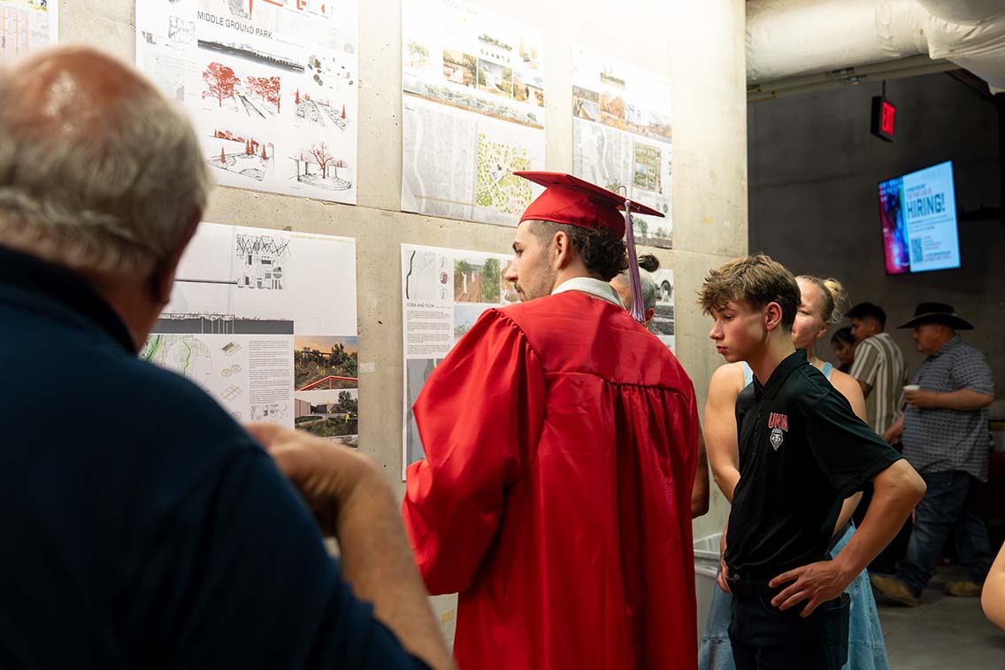 Graduation ceremony photo