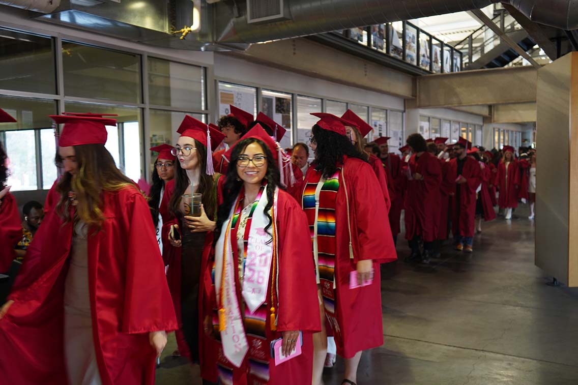 Graduation ceremony photo