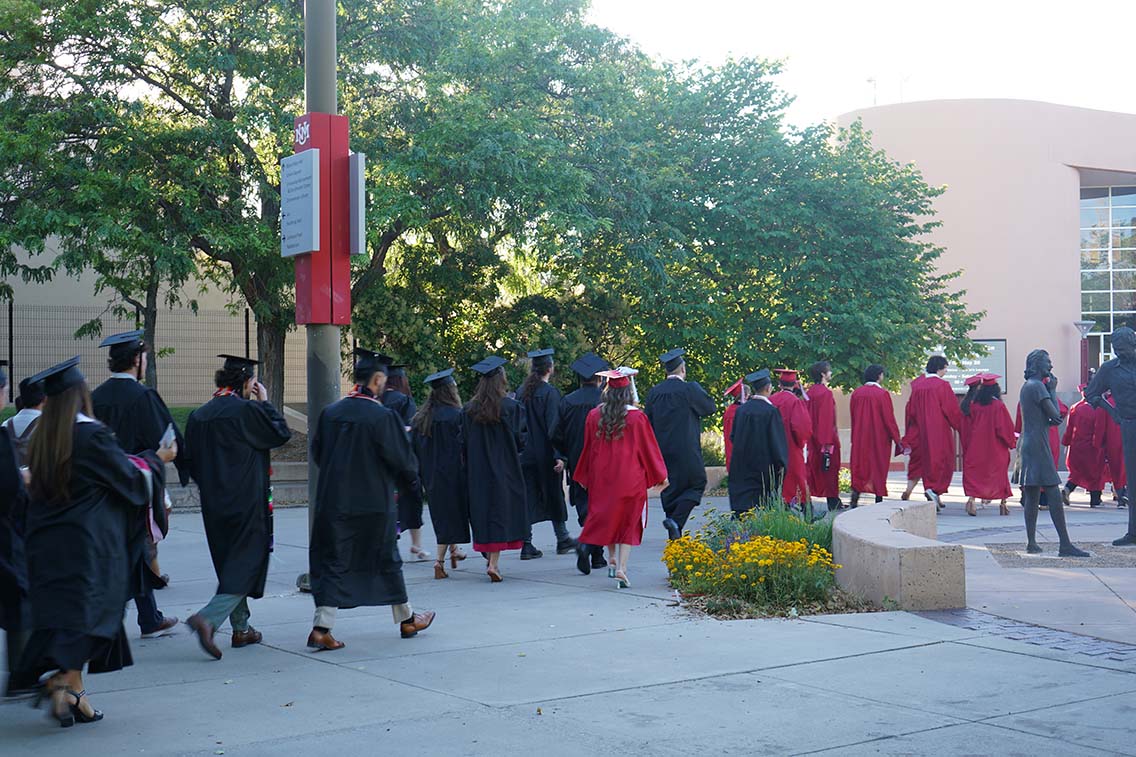 Graduation ceremony photo