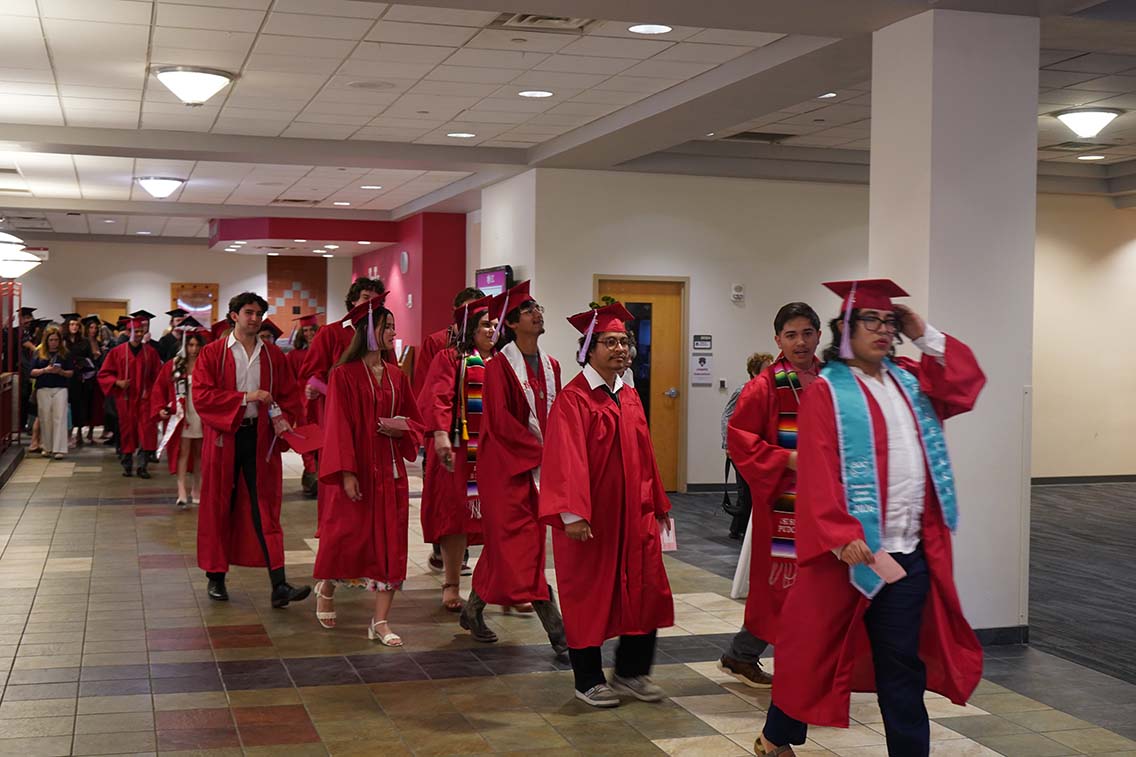 Graduation ceremony photo
