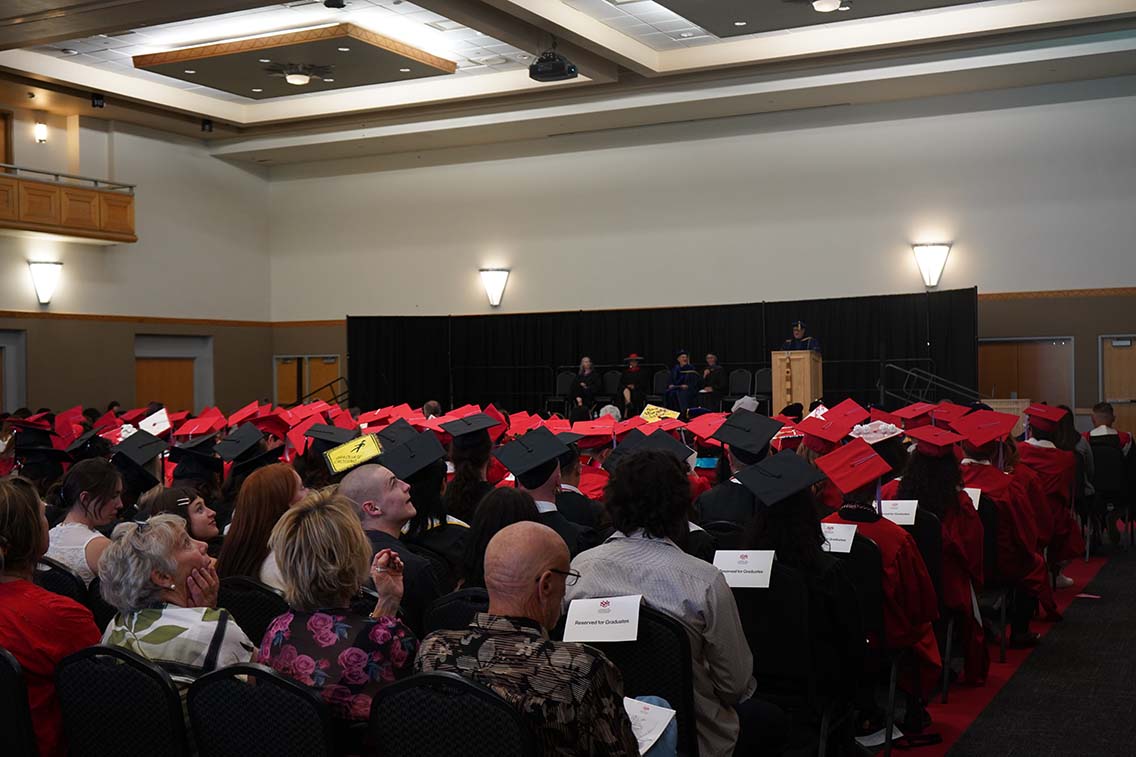 Graduation ceremony photo