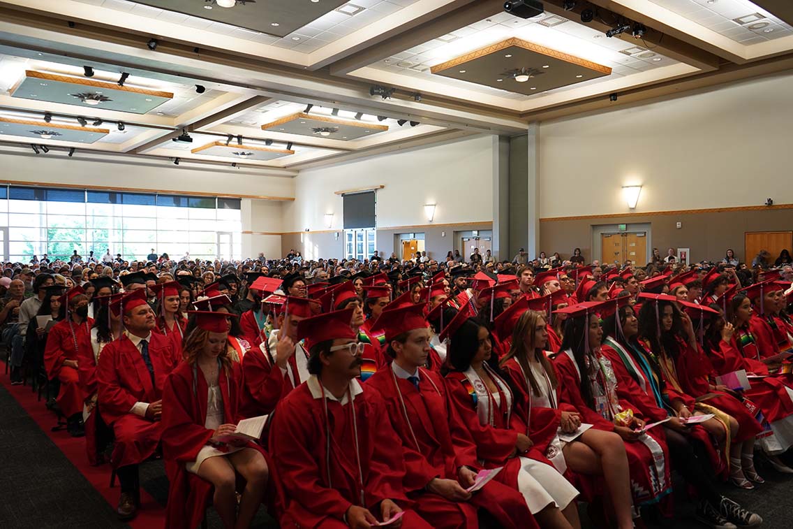 Graduation ceremony photo