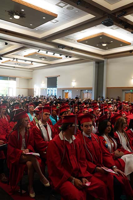 Graduation ceremony photo