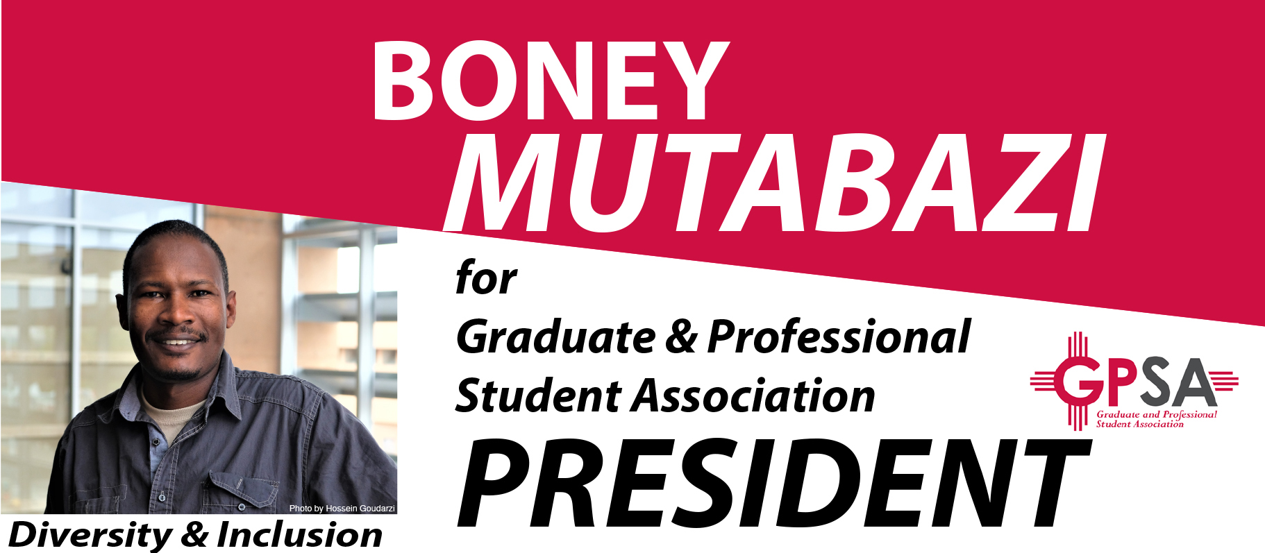 Boney Mutabazi Campaign Poster