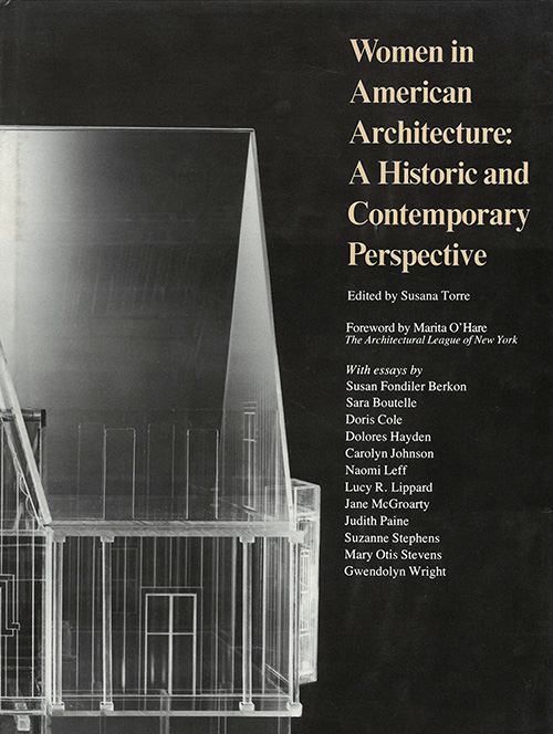 women in architecture book cover