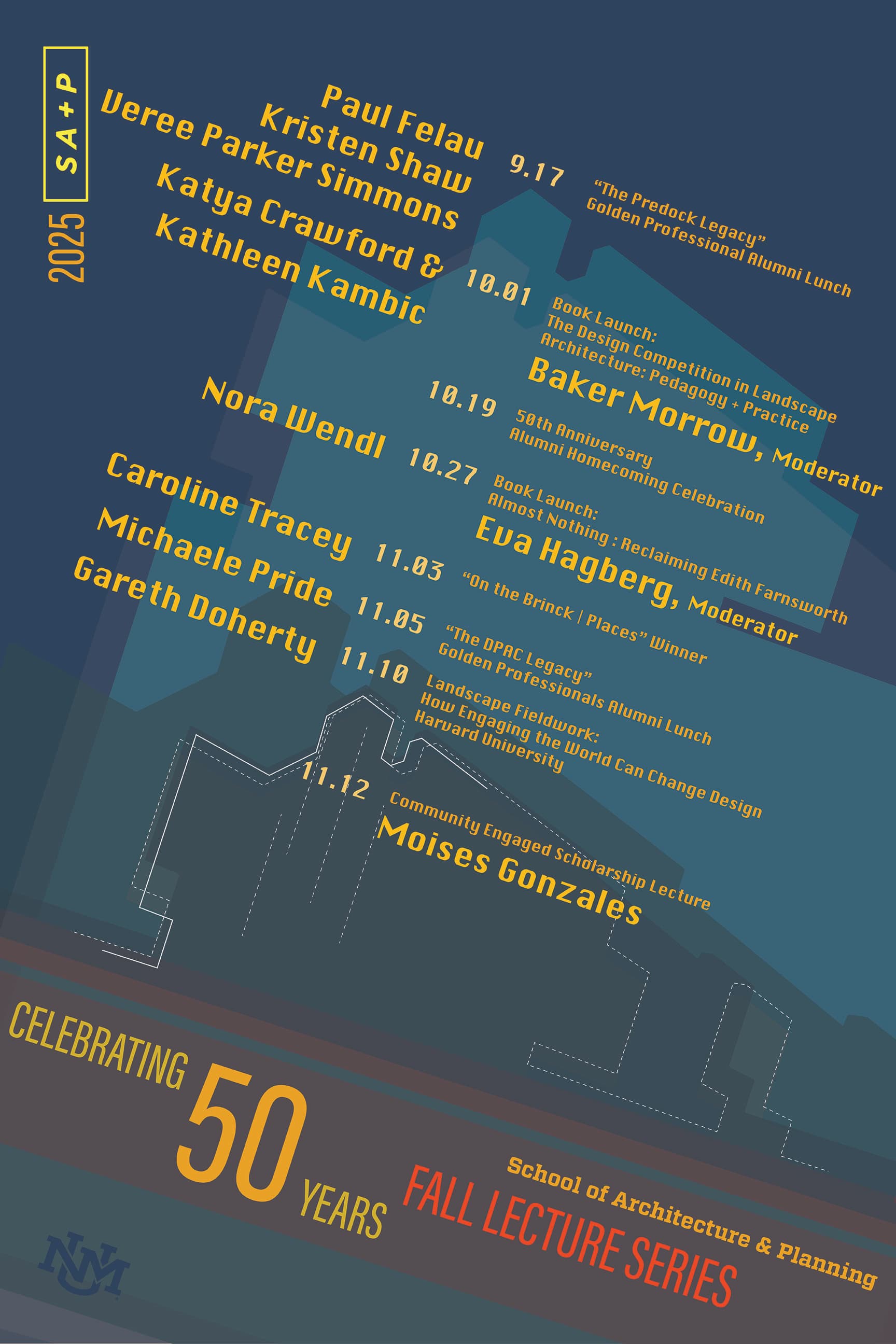 details of the 2025 Fall Lecture Series